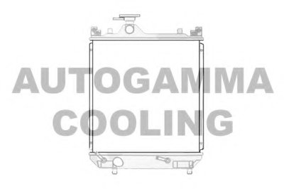 Радиатор, охлаждение двигателя AUTOGAMMA купить