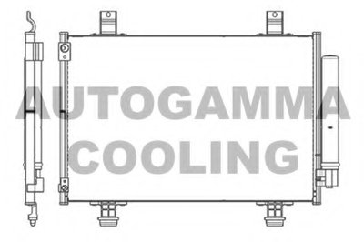Конденсатор, кондиционер AUTOGAMMA купить