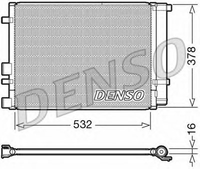 Конденсатор, кондиционер DENSO купить