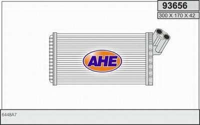Теплообменник, отопление салона AHE
