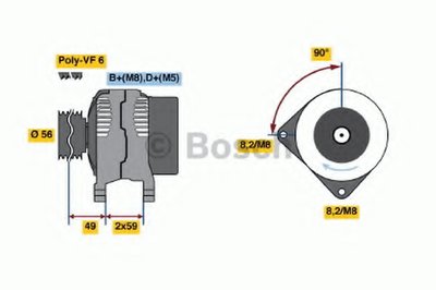 Генератор BOSCH купить