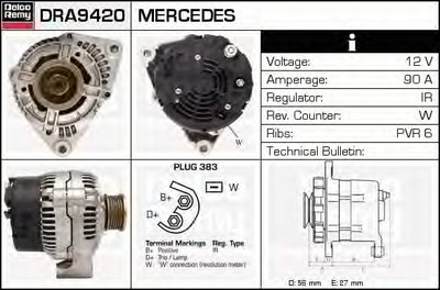 Генератор Remanufactured REMY (Light Duty) DELCO REMY купить