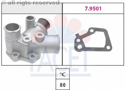 Термостат, охлаждающая жидкость FACET купить