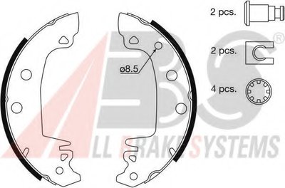 Комплект тормозных колодок A.B.S. купить