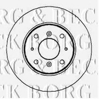 Тормозной диск BORG & BECK купить