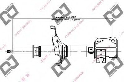 Амортизатор DJ PARTS купить