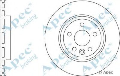 Тормозной диск APEC braking купить