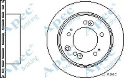 Тормозной диск APEC braking купить