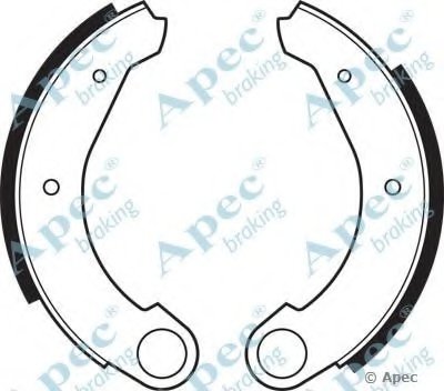 Тормозные колодки APEC braking купить