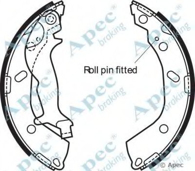 Тормозные колодки APEC braking купить