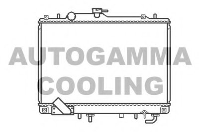 Радиатор, охлаждение двигателя AUTOGAMMA купить