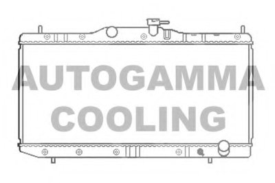 Радиатор, охлаждение двигателя AUTOGAMMA купить