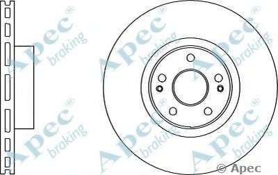 Тормозной диск APEC braking купить