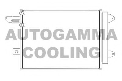 Конденсатор, кондиционер AUTOGAMMA купить