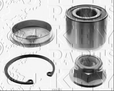 Комплект подшипника ступицы колеса KEY PARTS