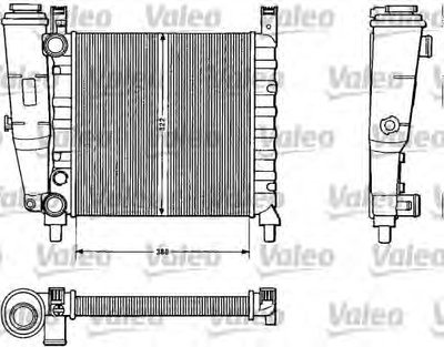 Радиатор, охлаждение двигателя VALEO купить