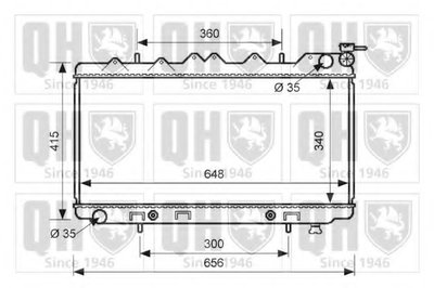 Радиатор, охлаждение двигателя QUINTON HAZELL купить