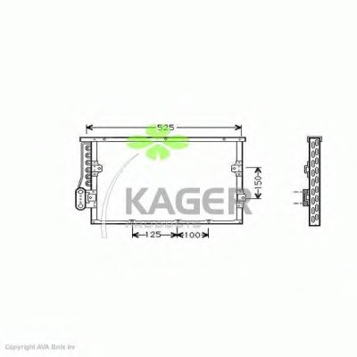 Конденсатор, кондиционер KAGER купить