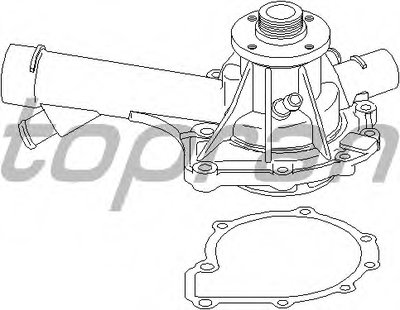 Водяной насос TOPRAN купить