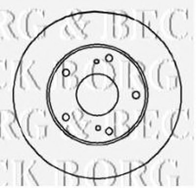 Тормозной диск BORG & BECK купить