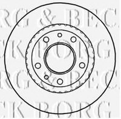 Тормозной диск BORG & BECK купить