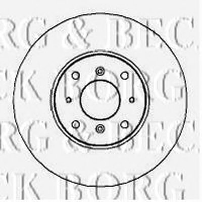 Тормозной диск BORG & BECK купить