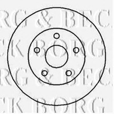 Тормозной диск BORG & BECK купить