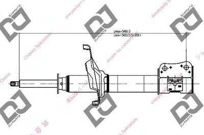 Амортизатор DJ PARTS купить