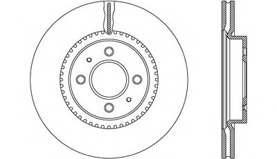 Тормозной диск ADAPTIVE OPEN PARTS купить