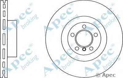 Тормозной диск APEC braking купить