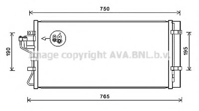 Конденсатор, кондиционер AVA QUALITY COOLING купить