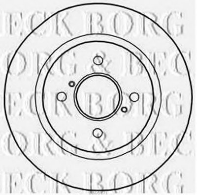 Тормозной диск BORG & BECK купить