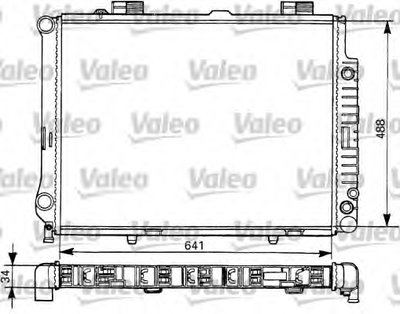 Радиатор, охлаждение двигателя VALEO купить