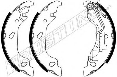 Комплект тормозных колодок TRUSTING купить