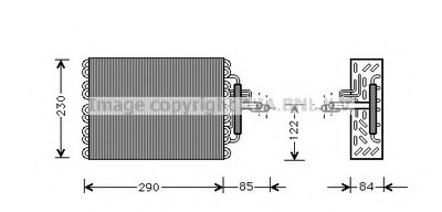 Испаритель, кондиционер AVA QUALITY COOLING