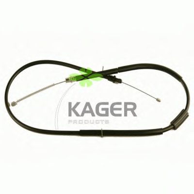 Трос, стояночная тормозная система KAGER