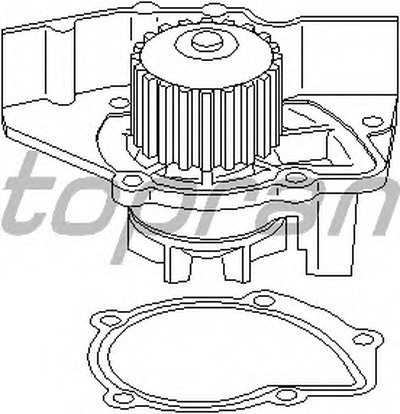 Водяной насос TOPRAN купить