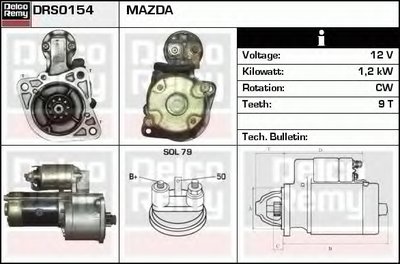 Стартер Remanufactured REMY (Light Duty) DELCO REMY купить