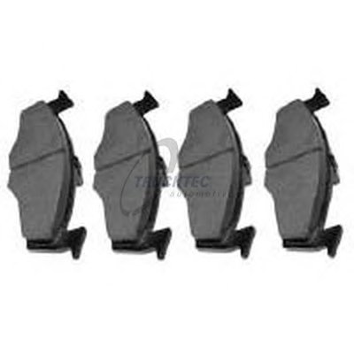 Комплект тормозных колодок, дисковый тормоз TRUCKTEC AUTOMOTIVE