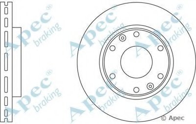 Тормозной диск APEC braking купить