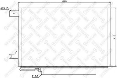 Конденсатор, кондиционер STELLOX купить