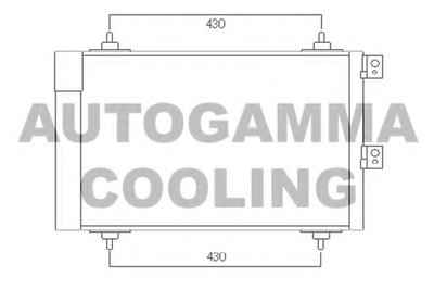Конденсатор, кондиционер AUTOGAMMA купить
