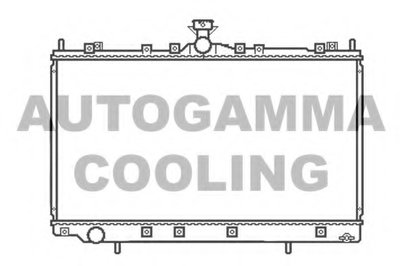 Радиатор, охлаждение двигателя AUTOGAMMA купить