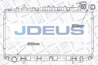 Радиатор, охлаждение двигателя JDEUS купить