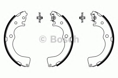 Комплект тормозных колодок BOSCH купить