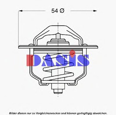 Термостат, охлаждающая жидкость AKS DASIS купить