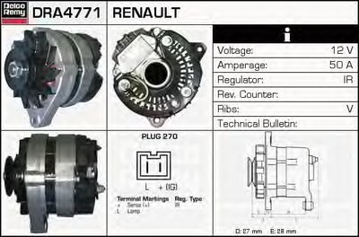 Генератор Remanufactured REMY (Light Duty) DELCO REMY купить