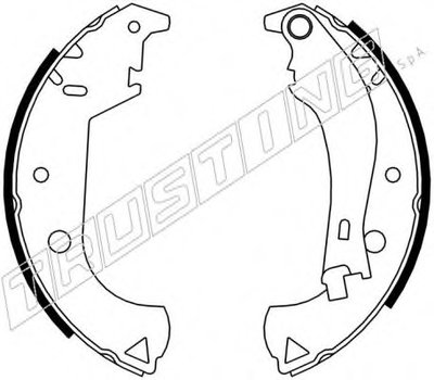 Комплект тормозных колодок TRUSTING купить