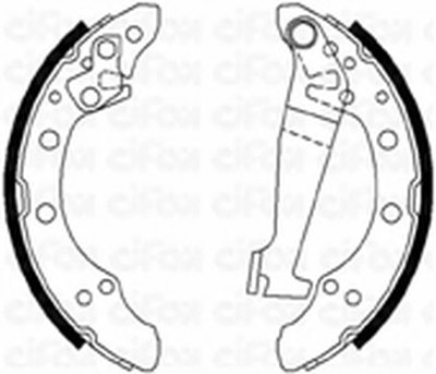 Комплект тормозных колодок CIFAM купить