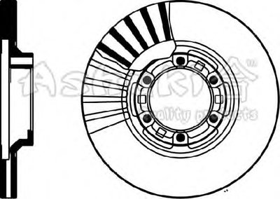 Тормозной диск ASHUKI купить